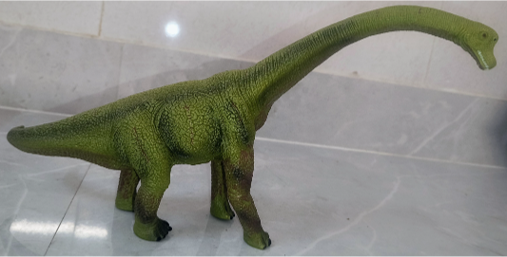 Model of Herbivorous Dinosaur