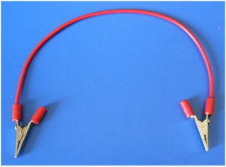 RED ALLIGATOR CLIP TEST LEADS
