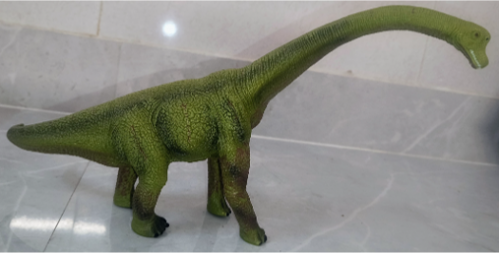 Model of Herbivorous Dinosaur
