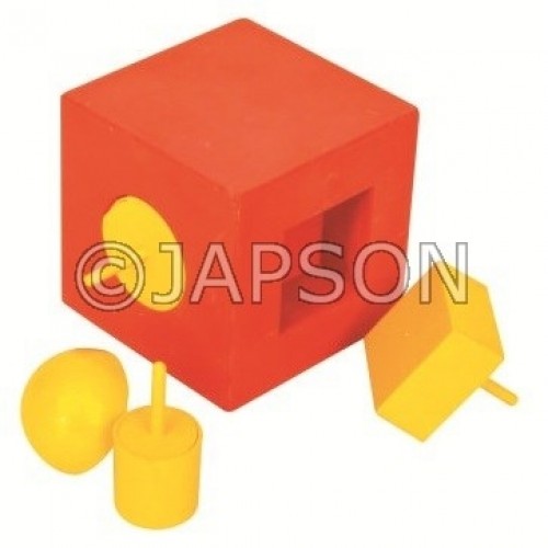Mensuration Cube for School Maths Lab