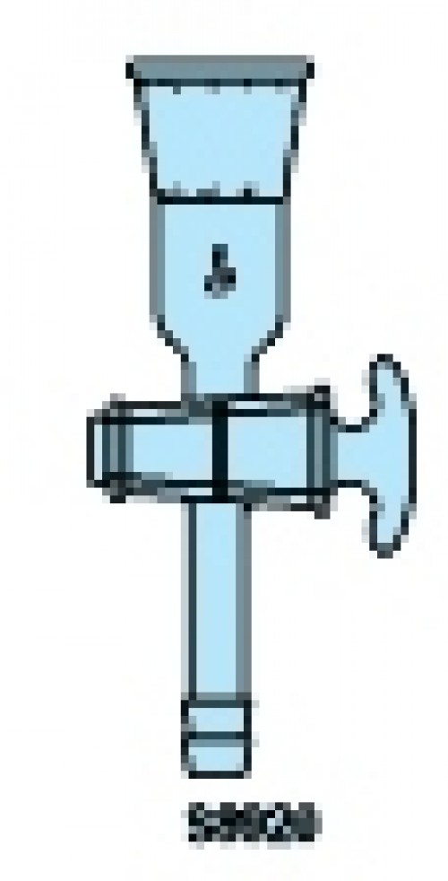 Socket Adapters, Straight Connection With Stop-cock